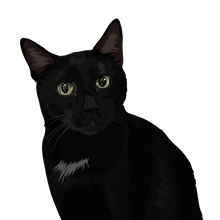 Load image into Gallery viewer, Cat Digital Art