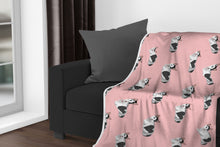 Load image into Gallery viewer, Custom Cat Sherpa Fleece Blanket