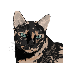 Load image into Gallery viewer, Cat Digital Art