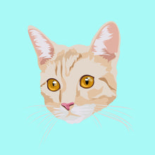Load image into Gallery viewer, Cat Digital Art