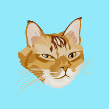 Load image into Gallery viewer, Cat Digital Art