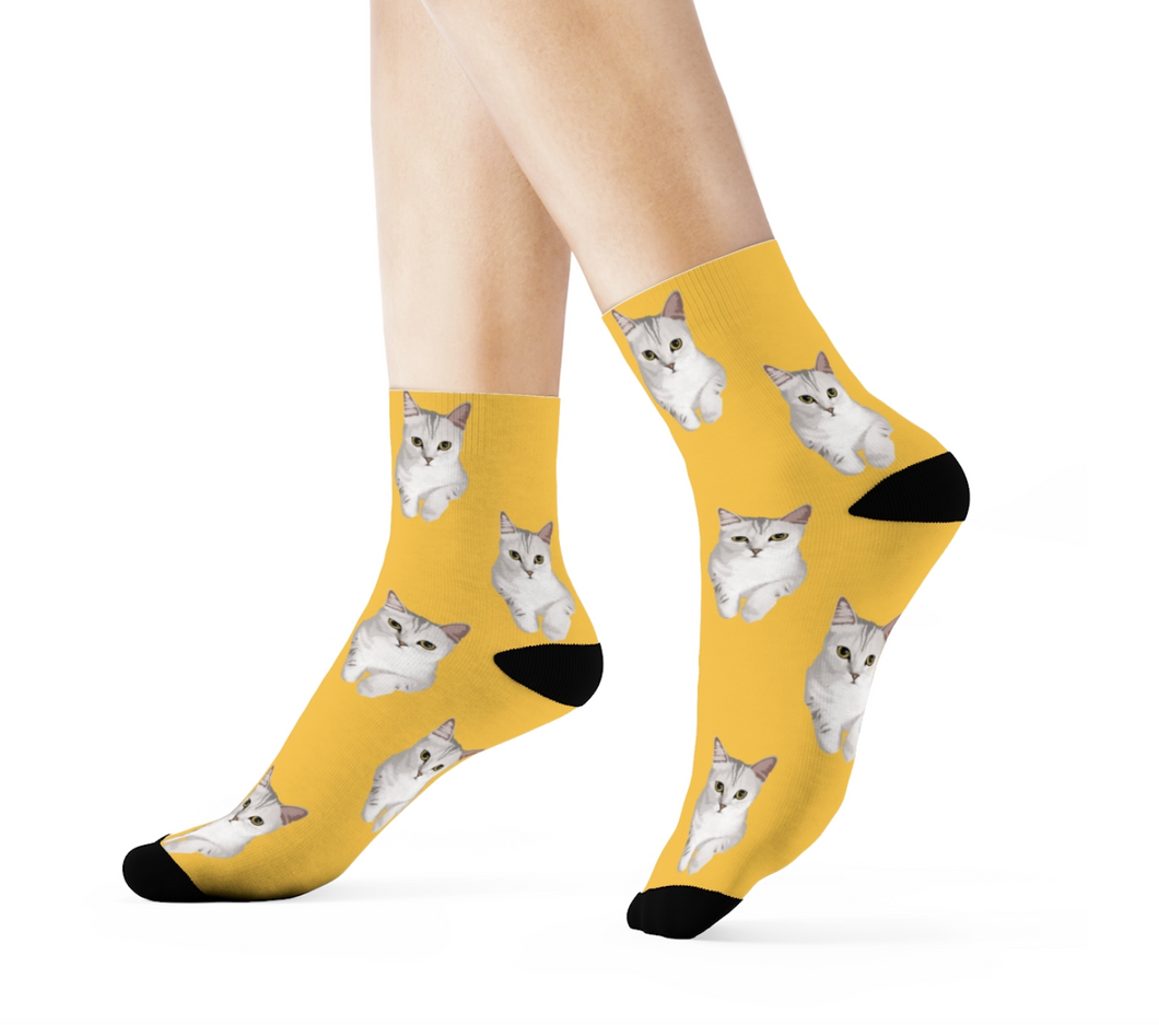 Customised Cat Socks