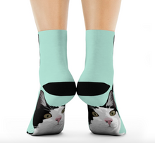 Load image into Gallery viewer, Customised Cat Socks

