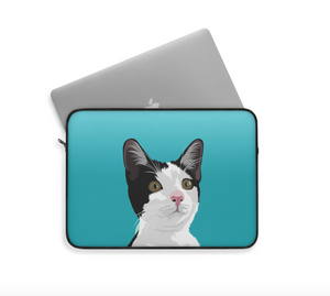 Customised Cat Laptop Bag