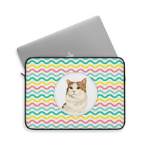 Load image into Gallery viewer, Customised Cat Laptop Bag

