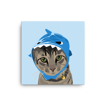 Load image into Gallery viewer, Custom Cat on Canvass - Square
